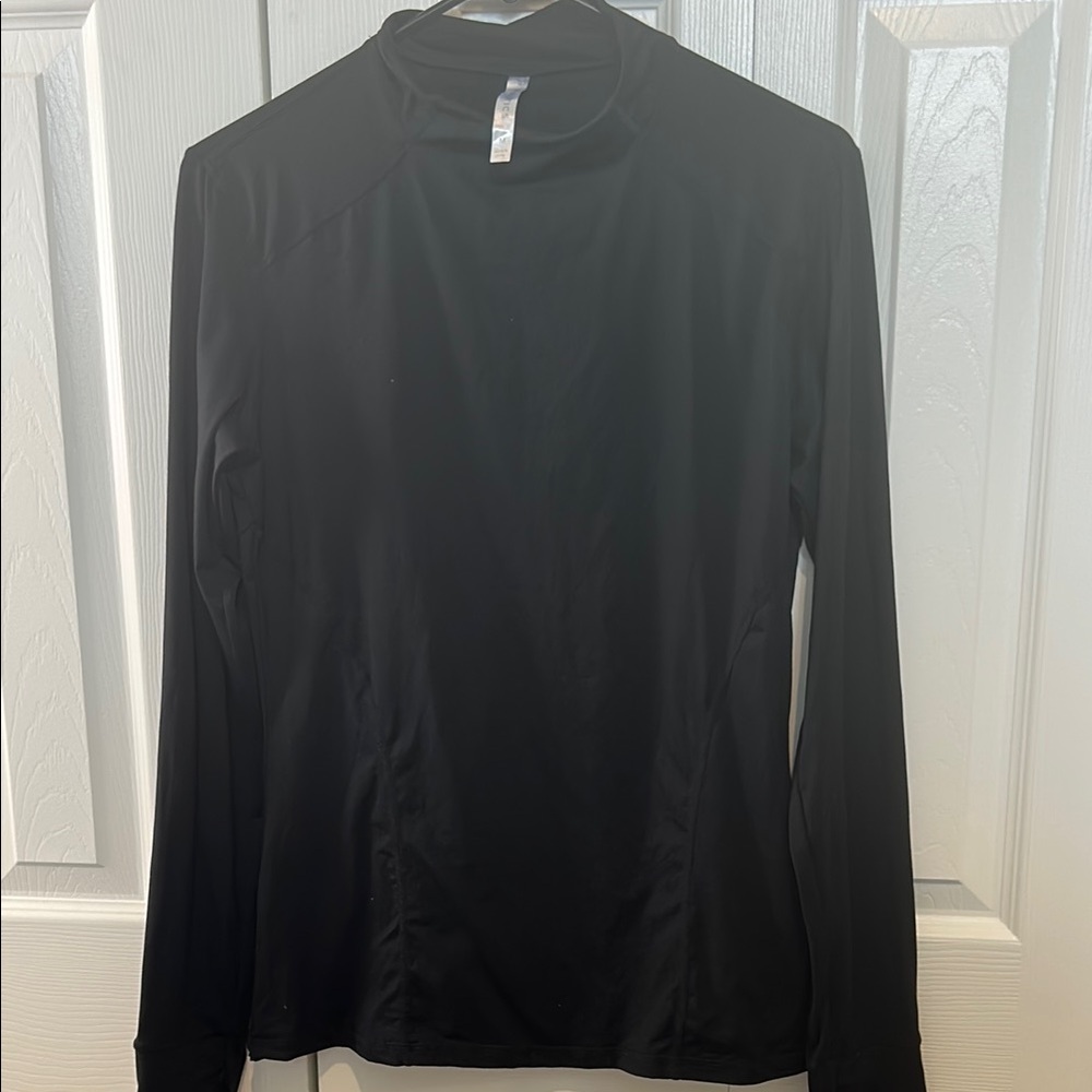 Fabletics Black Long Sleeve Women's Top